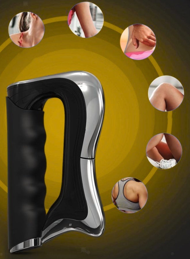 Generic Portable Electric Myofascial Massage Gun – Deep Tissue Physiotherapy Device with 3 Intensity Levels  - Image 2