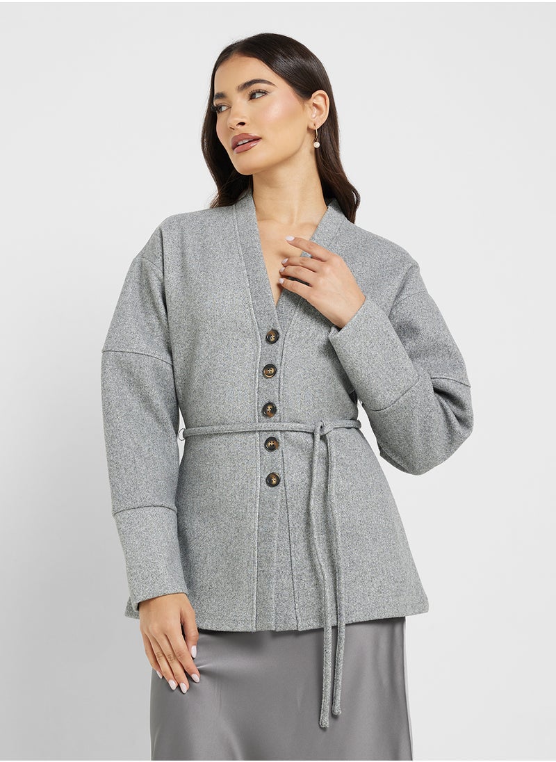 VERO MODA Tie Detail Cardigan  - Image 1
