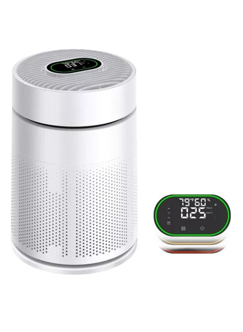 Arabest Air Purifiers for Bedroom, Quiet Air Cleaner, Portable Small Air Purifier for Office Living Room, Remove 99.97% 0.01 Microns Dust, Pollen - Image 1
