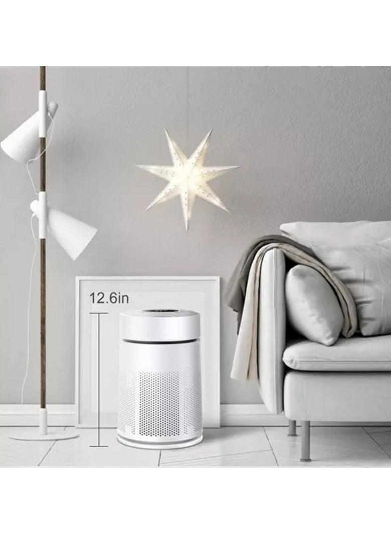 Arabest Air Purifiers for Bedroom, Quiet Air Cleaner, Portable Small Air Purifier for Office Living Room, Remove 99.97% 0.01 Microns Dust, Pollen - Image 5