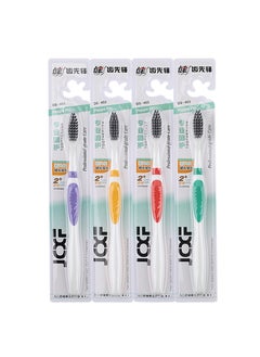 Bamboo Charcoal Soft Bristle Toothbrush Sharpened soft hair 403 single