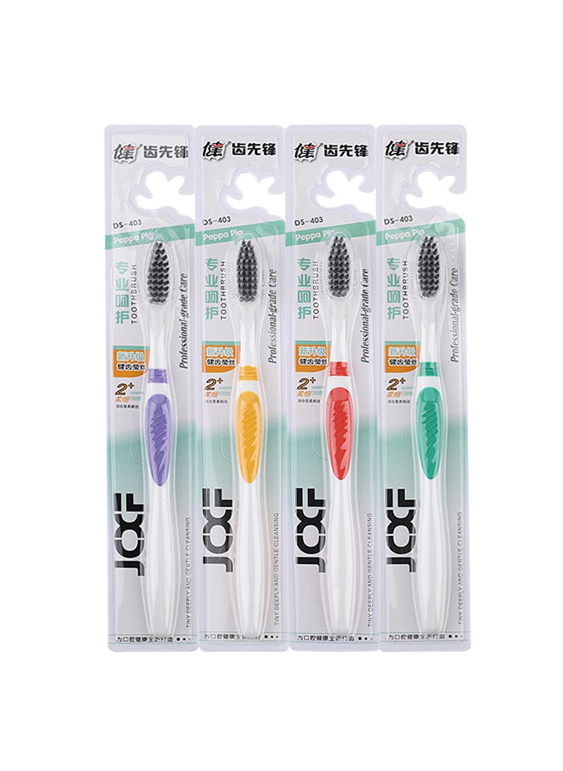 Generic - Bamboo Charcoal Soft Bristle Toothbrush Sharpened soft hair 403 single - Image 1