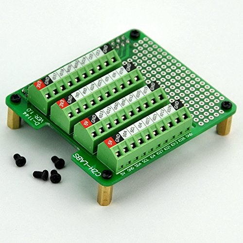 Electronics-Salon Pi Screw Terminal Block Breakout Module, for Raspberry Pi. - Image 3