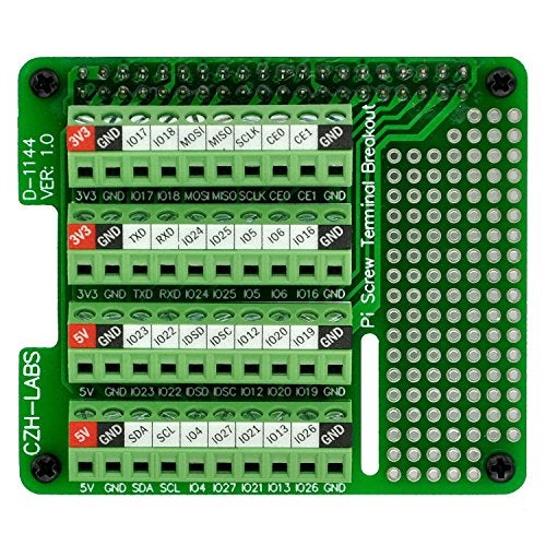 Electronics-Salon Pi Screw Terminal Block Breakout Module, for Raspberry Pi. - Image 2