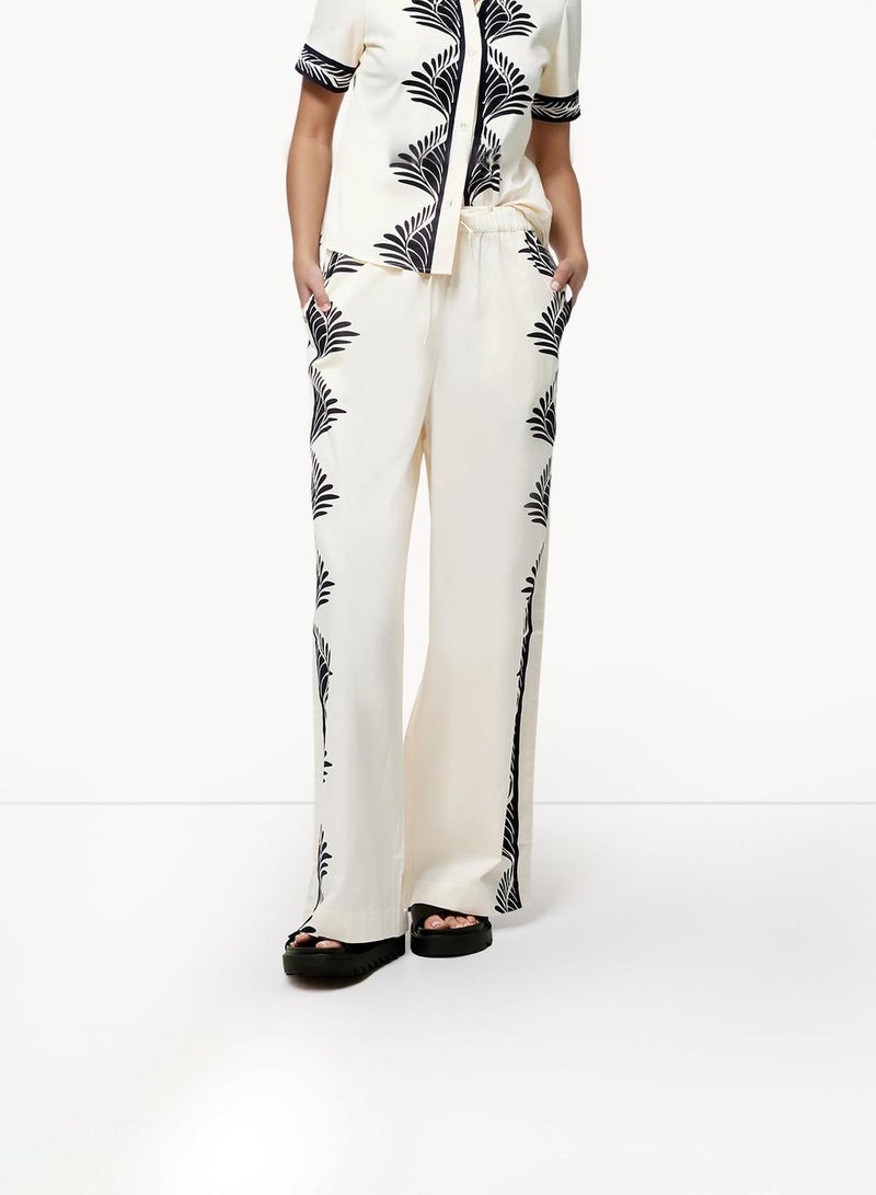 فرنش كونكشن بنطلون أليكسيس مطبوع من نولا - Image 1