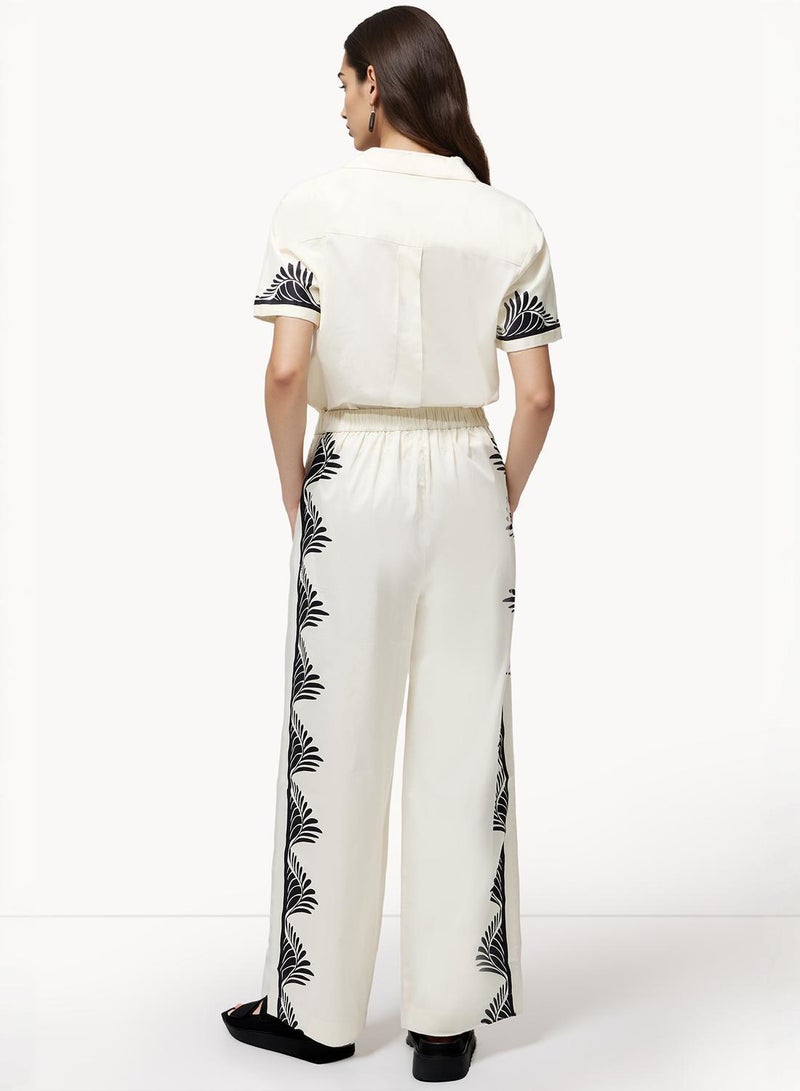 فرنش كونكشن بنطلون أليكسيس مطبوع من نولا - Image 2