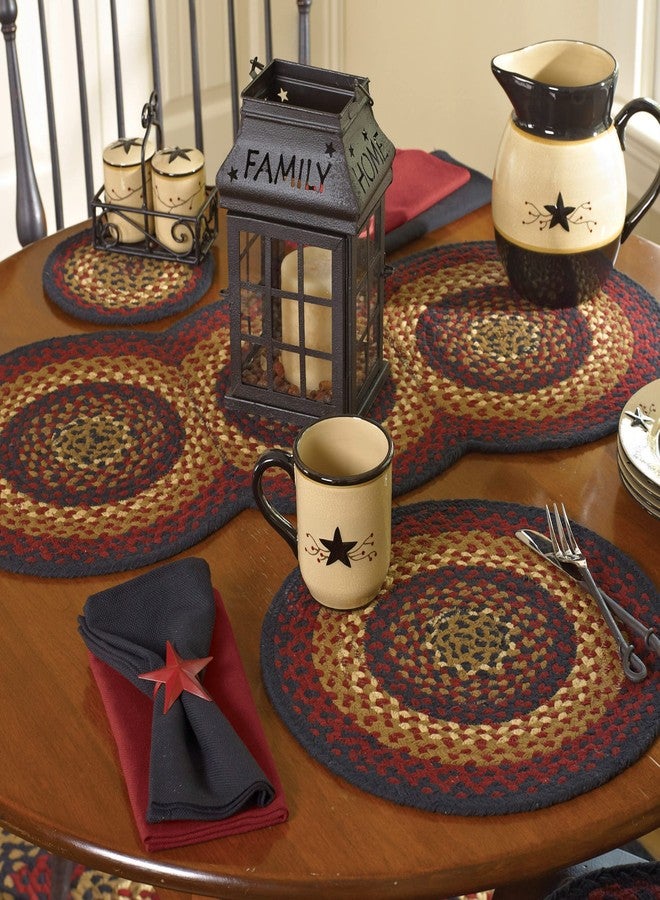 Park Designs Folk Art Braided Placemat Set - Image 2