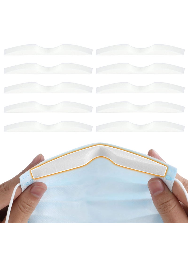 Jinyu-Sega Sponge AntiFog Nose Bridge Pads Seal Nose Cushion Memory Foam Nose Pads SelfAdhesive Protection Strip Nose Pad for Mask 50 PCS 
