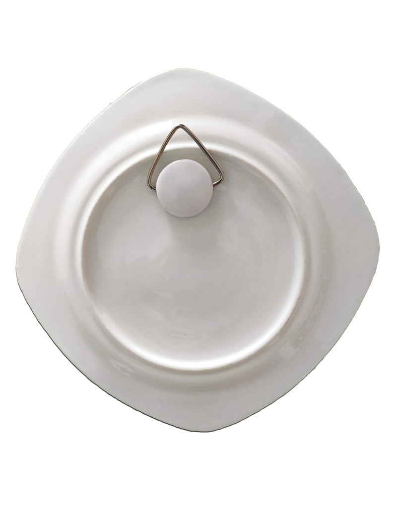 Real Art. | Block Décor | Wall Hanging Plates 7", 8", 9" | Fine Bone China | 3 pcs Set | Gift Packing - Image 2