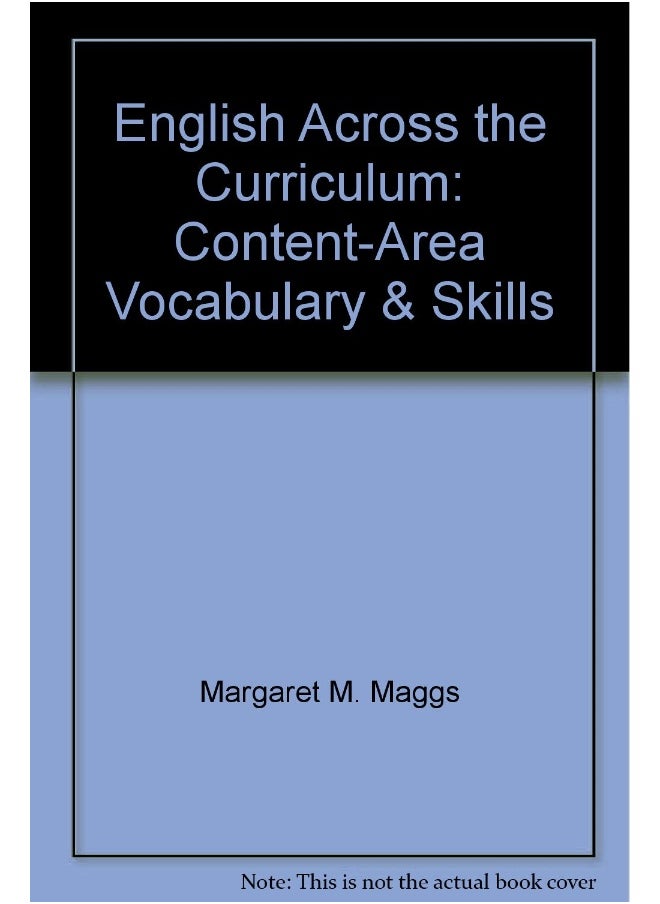 English Across the Curriculum: Content-Area Vocabulary & Skills (English Across the Curriculum) 