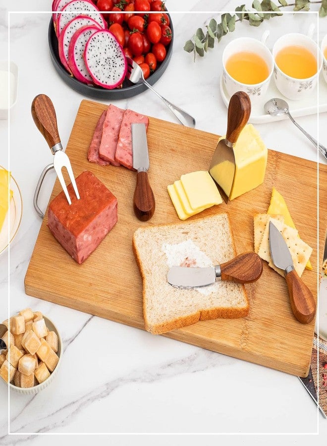 GUZE-US Charcuterie Accessories (14 Pcs), Cheese Spreaders for Charcuterie Board, Mini Serving Spoons, Forks and Mini Serving Tongs - Charcuterie Utensils for Butter, Cheese and Pastry Making - Image 2