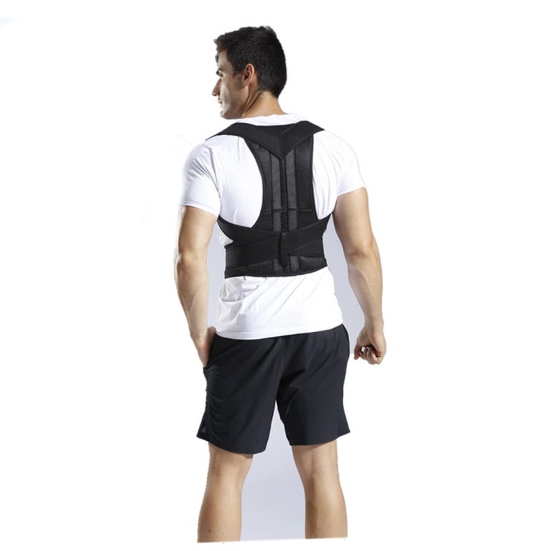 Posture Corrector Belt For Women And Men Adjustable Back Brace Support Size XXL - Image 5
