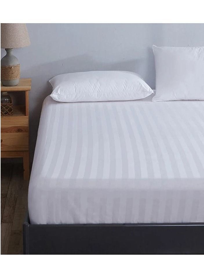 Generic Hotel fitted sheet, size 120 x 200, height 30 cm  - Image 1