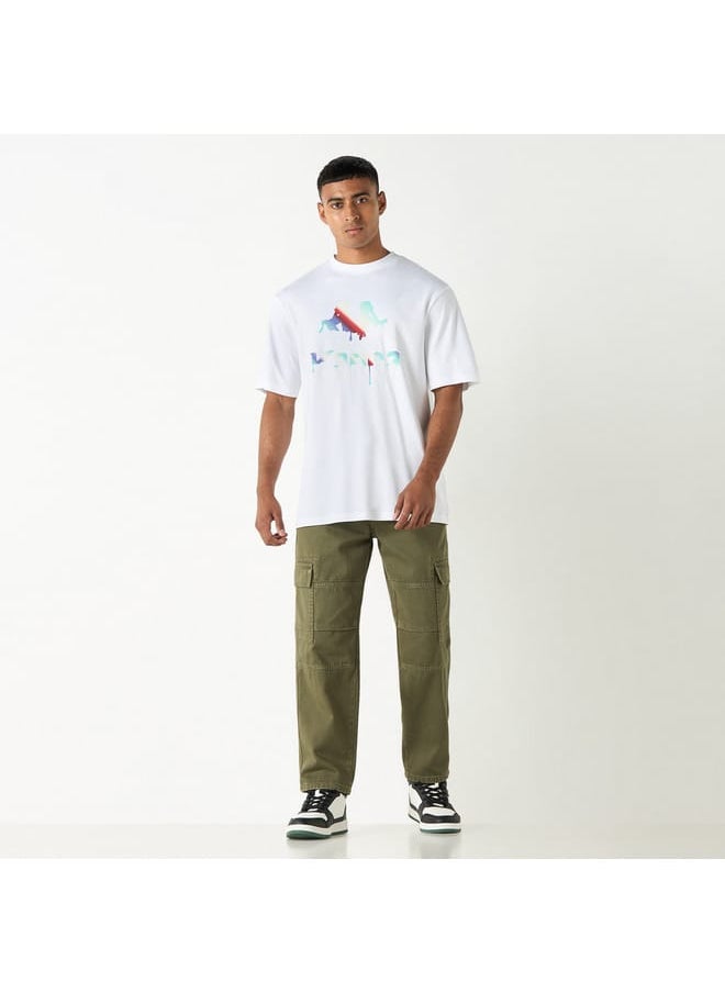 Kappa - Kappa Graphic Print T-shirt with Short Sleeves - Image 1