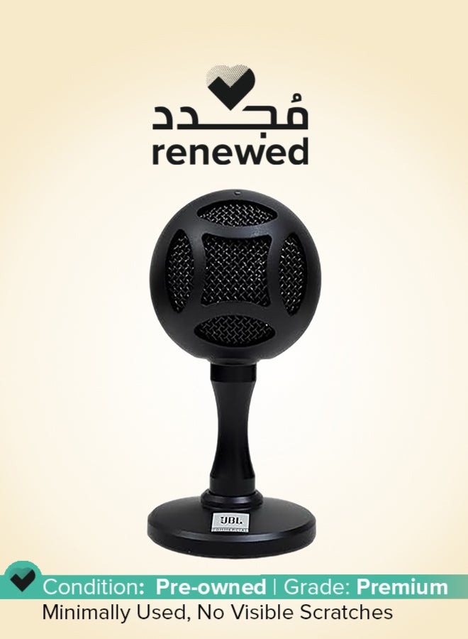 JBL Renewed - Commercial CSUM06 Mini USB Unidirectional Microphone for Content Creation CSUM06 black - Image 1