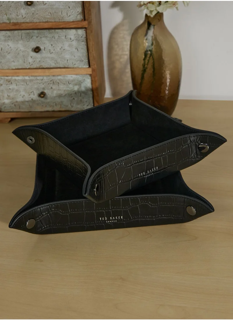Ted Baker TRAYO Croc Effect Tidy Tray