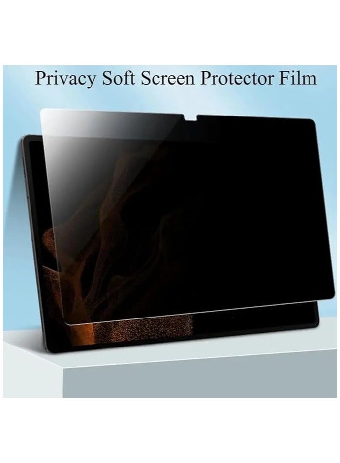 General Privacy Screen Protector Compatible with HUAWEI MateBook E 2023 12.6 Inch DRR-W76 180 Degree Double-Sided Detachable Magnetic Anti Peeping Film for MateBook E 2023  - Image 2