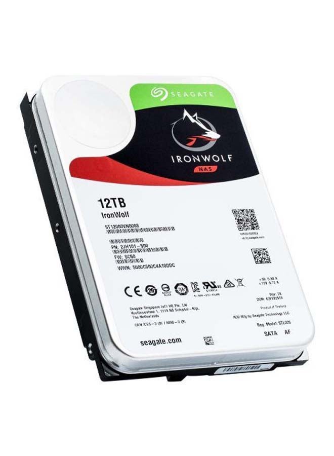Seagate IronWolf 12TB NAS Hard Drive, 7200 RPM 256MB Cache SATA 6.0Gb/s CMR 3.5" Internal HDD for RAID Network Attached Storage | ST12000VN0008 12 TB - Image 2