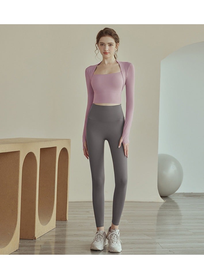 EBMINI New Pilates Yoga Training Fitness Clothing Set