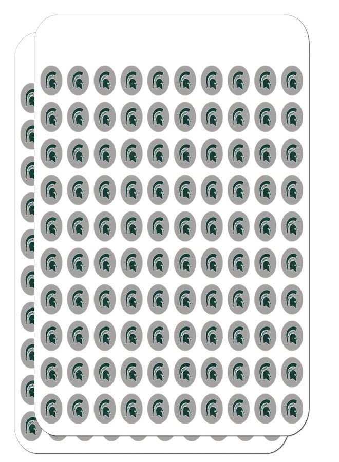 GRAPHICS & MORE Michigan State Spartan Logo Secondary Planner Calendar Scrapbooking Crafting Stickers - Image 1