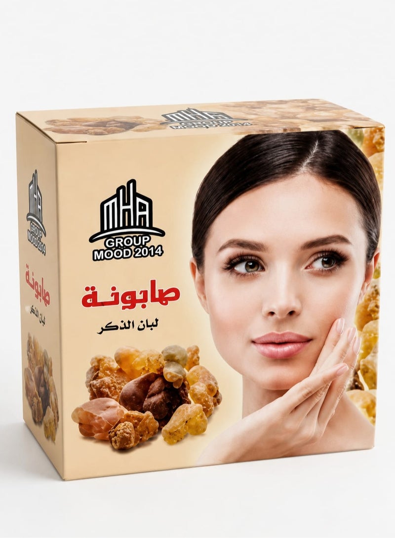 صابونة لبان الدكر لشد وتبييض البشرة
