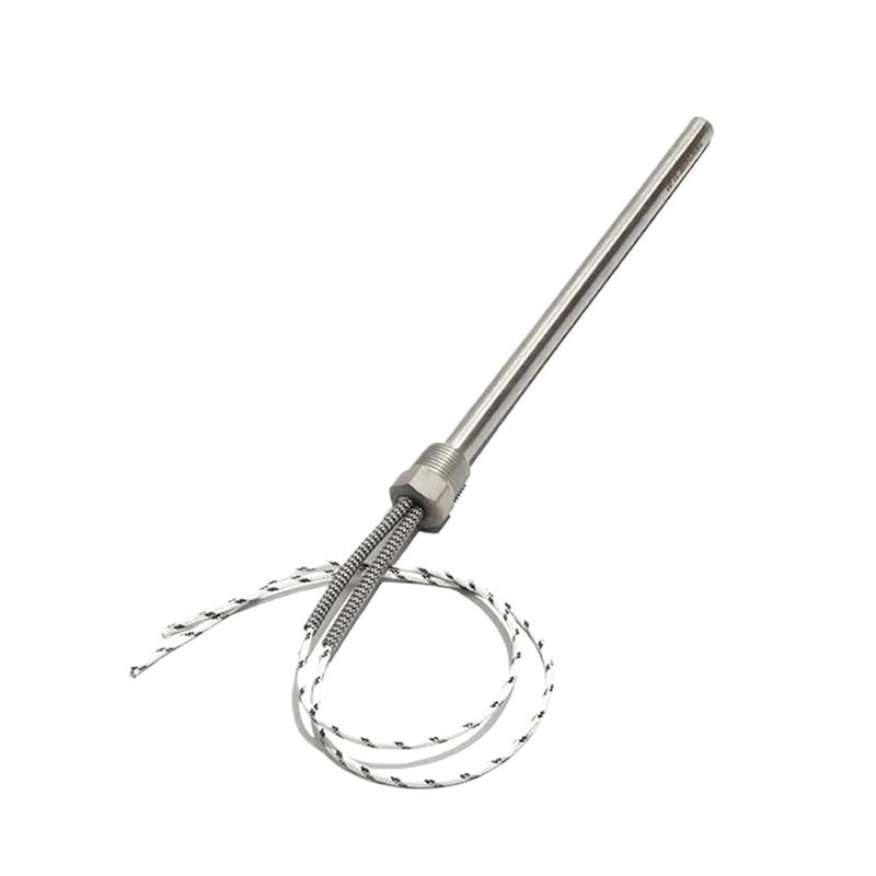 12mm Diameter Thread Cartridge Heater - 201 Stainless Steel, 300W/450W/600W/750W/900W, Customizable Lengths, 110V/220V/380V(Silver,380V_600W 12X200MM(DXL)) - Image 2