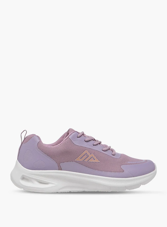 Oaklan by Shoexpress Textured Sports Shoes with Lace-Up Closure