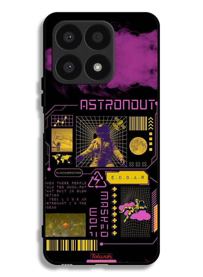 Tolwak Honor X8a Protective Case Cover Astronaut Sticker - Image 1