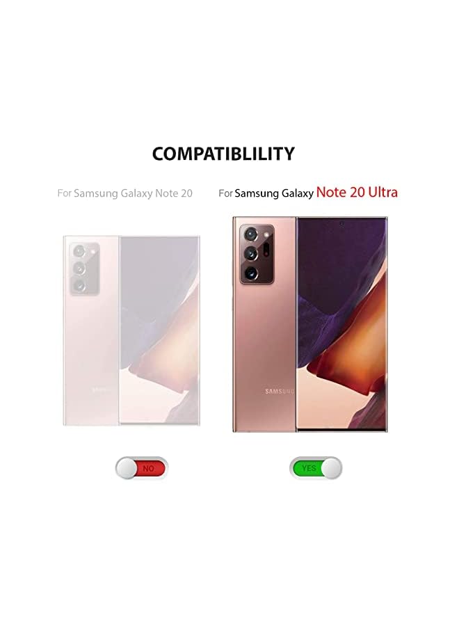 PROMASS MuHadJiya 2Pcs Screen Protector for Samsung Galaxy Note 20 Ultra with Clear Case Cover,HD Clear TPU Soft Protective Film,Hydrogel Flexible Film with Transparent Cover for Note 20 Ultra 5G 6.9'' - Image 2
