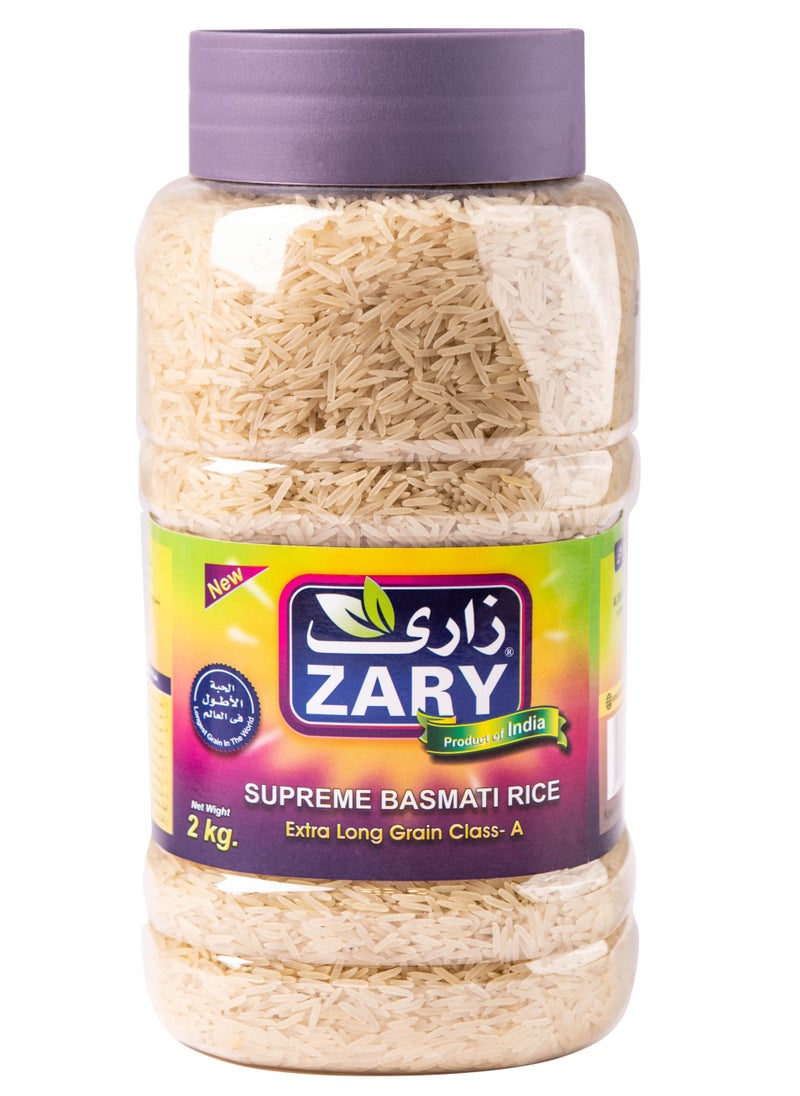 ZARY Jar Sella White Basmati Rice 2 kg  - Image 2