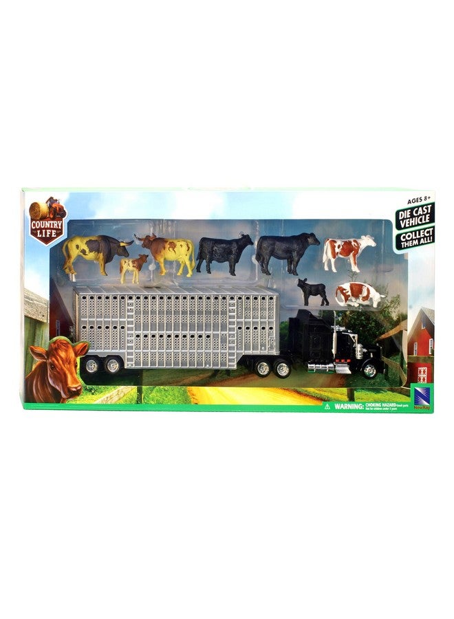 NewRay New Ray 1:43 Livestock Playset, Blue - Image 2