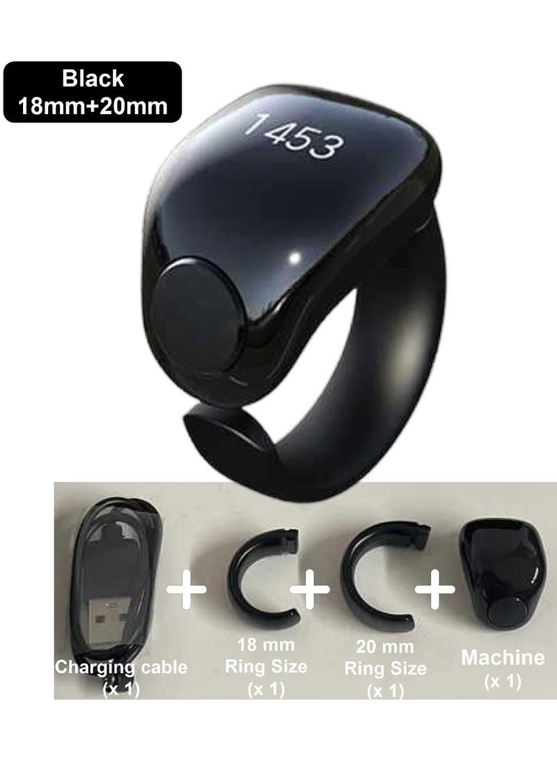 Fashion Multifunctional Smart Ring, Counter Ring, Watch Ring, 5 Time Reminders, Direction Indicator, Large Battery, OLED Display, Alarm Clock, Fashion, Cool