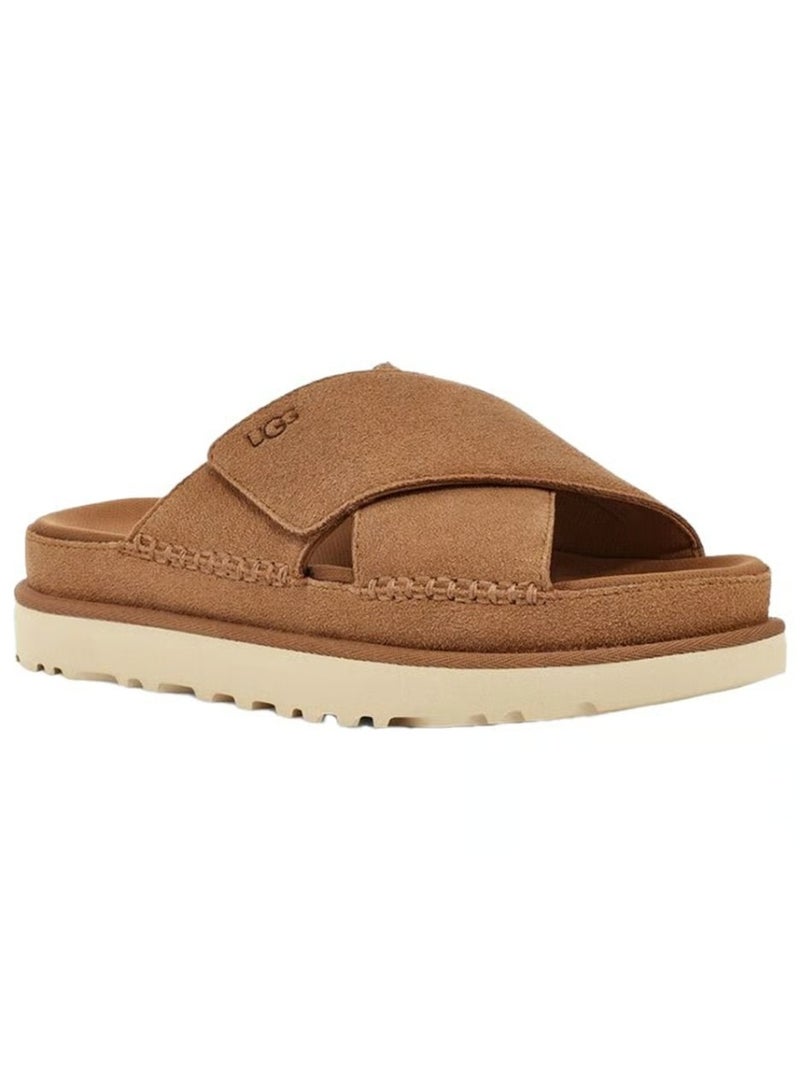 UGG Women's Goldenstar Crisscross Slide Platform Sandals - Image 2