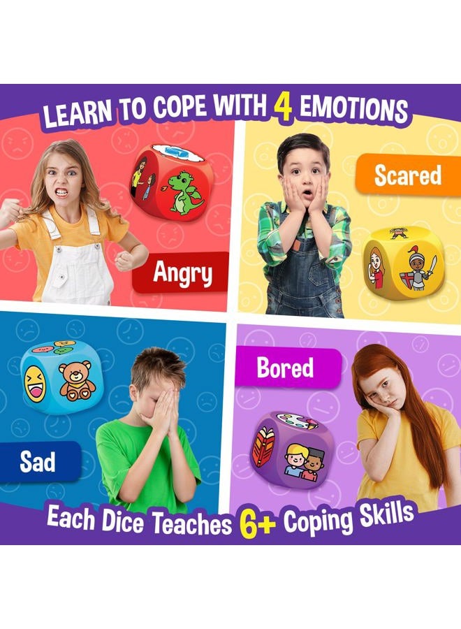 ThinkPsych Roll with It | CBT Coping Skills Kit | Anger Management & Stress Relief | Social Emotional Learning Toys | Anxiety Relief | Ages 5-12 | Play Therapy & Calm Down Kit - Image 3