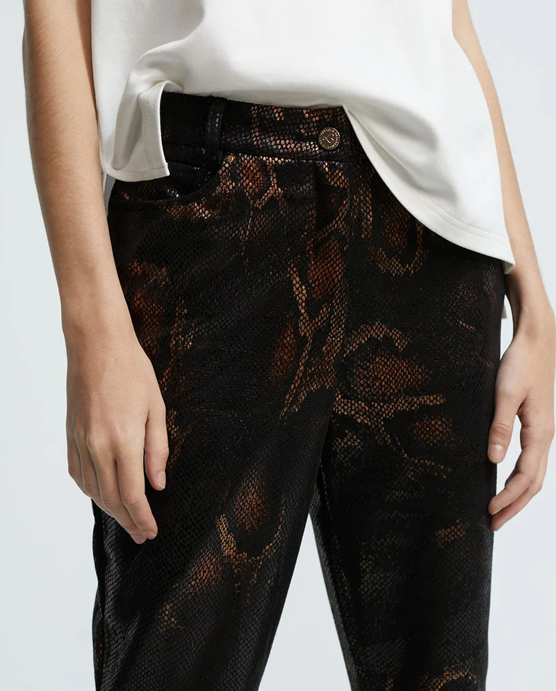 Lola Casademunt Animal print trousers