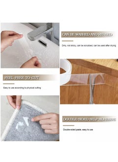 LVY 3 Meter Multipurpose Double Sided Mounting Tape Strong Adhesive Double Tape Lvy Grip Tape Trace Less Acrylic Reusable Washable Removeable Glue Tape  - Image 5