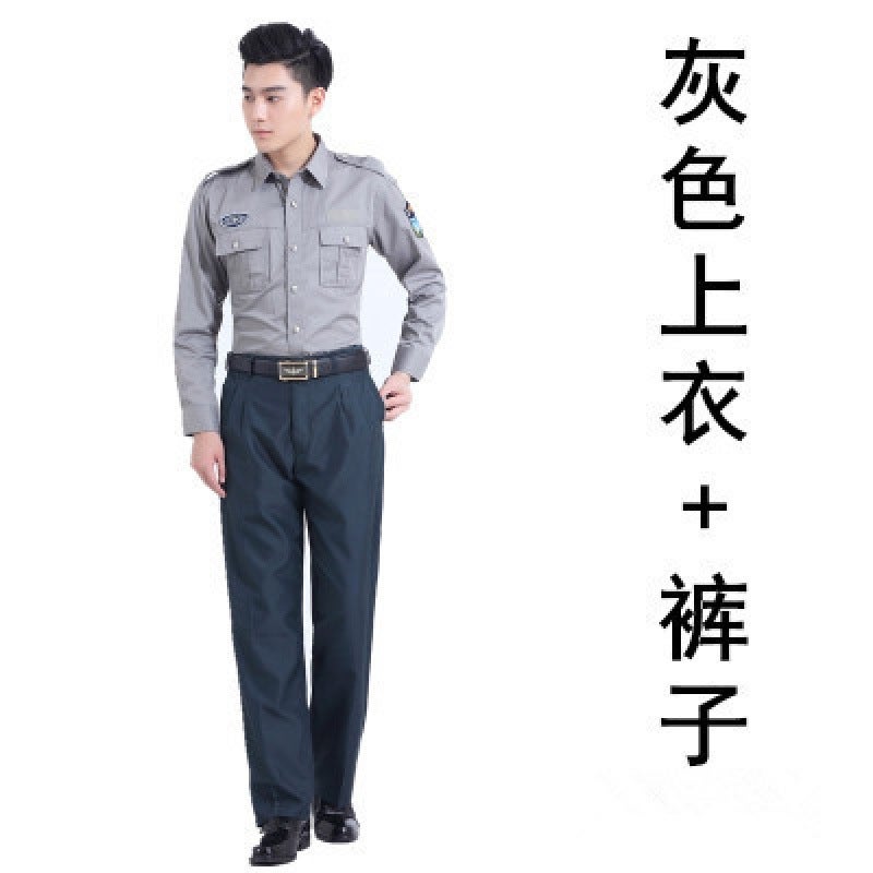 Security Shirt New High Quality Cotton Security Shirt Security Long Sleeve Short Sleeve Shirt Summer Security Clothing Manufacturers - Image 1