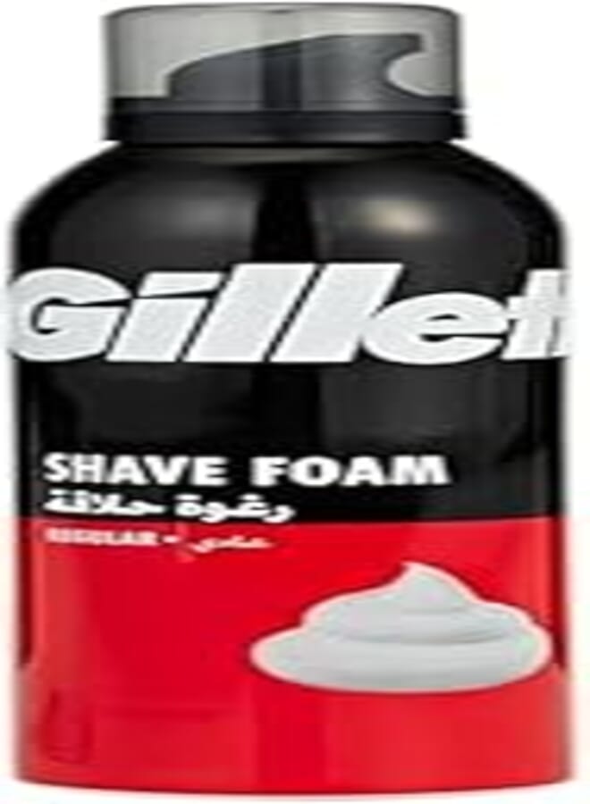 Gillette Regular Shaving Foam, 200ml