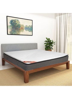 KARNAK Super Night Pillow Top Bonnell Spring (Medium Feel) Mattress with 2 Free Pillows | 5 Years Warranty | Thickness 24cm California King Size - W180 x L210cm  - Image 1