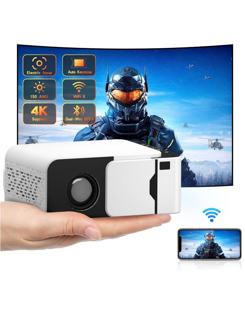 ATOUR "A high-performance portable projector designed to meet your entertainment and presentation needs. It delivers an exceptional viewing experience thanks to its advanced technologies, making it ideal for use at home, in school, or on the go." - Image 1