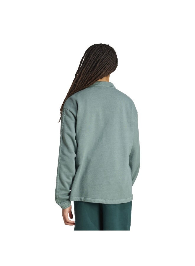 Adidas M A Szn W Ft Hz Green Training Sweatshirts For Men XS  - Image 3