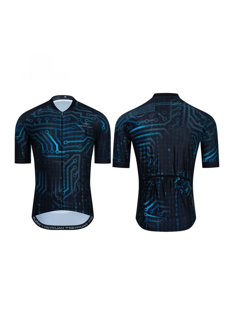 Nariele Men's Outdoor Cycling Suit Off-road Road Mountain Bike Cycling Suit - Image 1