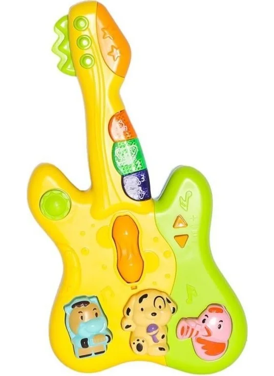 Vardem Oyuncak Vardem Toys JLG-855-36A Light and Music Guitar -Vardem