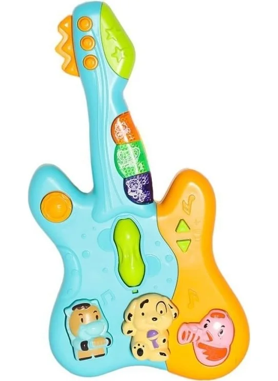 Vardem Oyuncak Vardem Toys JLG-855-36A Light and Music Guitar -Vardem