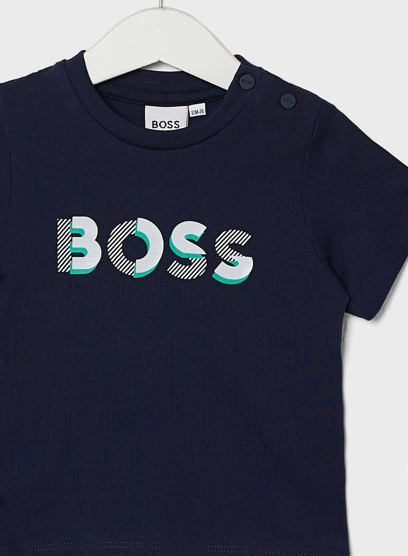 BOSS Infant Logo T-Shirt  - Image 3