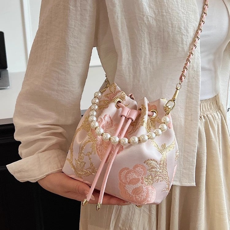 New Chinese Style National Style Handbag Women'S Embroidered Small Bag Antique Style Cheongsam Hanfu Accessories Crossbody Bag - Image 5
