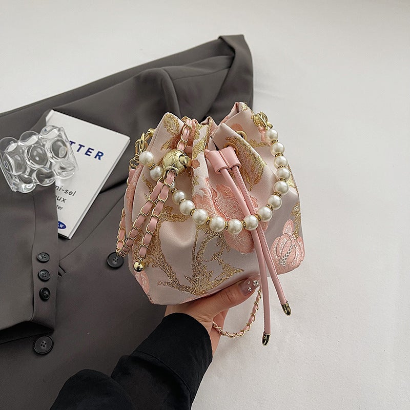 New Chinese Style National Style Handbag Women'S Embroidered Small Bag Antique Style Cheongsam Hanfu Accessories Crossbody Bag - Image 1
