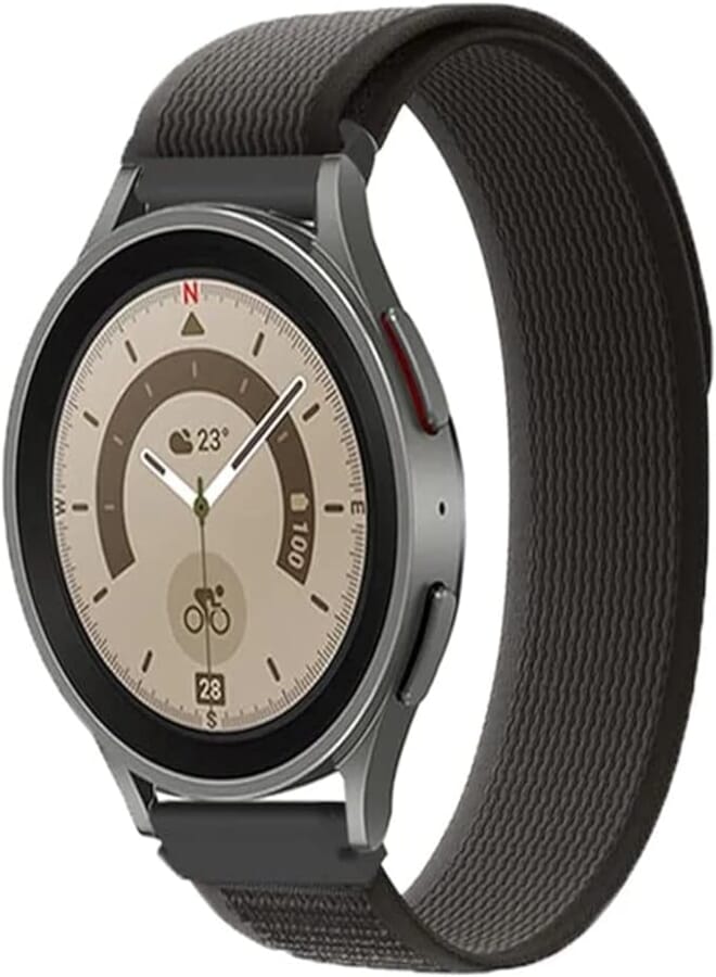 Dado 20mm Trail Loop Strap Compatible with SAMSUNG Watch 5 45mm | 4 Classic 46mm | 5/4 40/44mm | Watch 3 41mm | Samsung Active 2 44/40mm, HUAWEI GT2/GT3 42/43mm, and AMIZFIT GTS