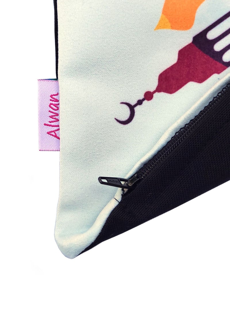 Alwan غطاء وسادة رمضان كريم 40 x 40 سم - Image 3