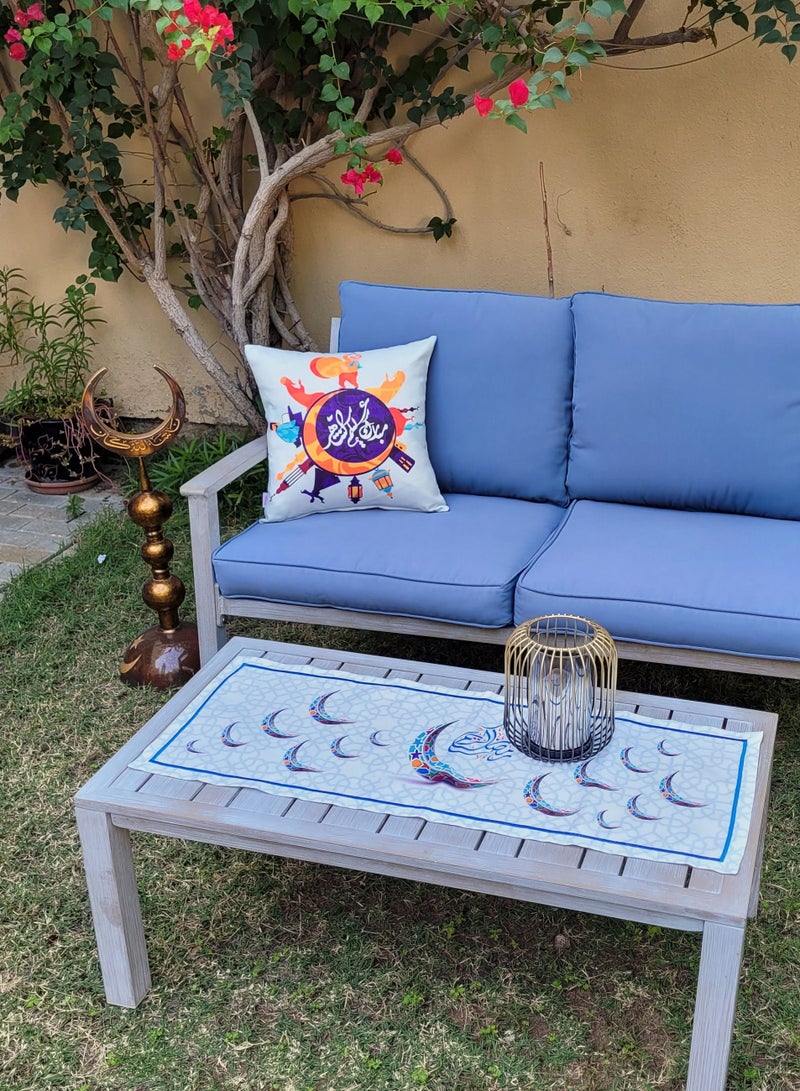 Alwan غطاء وسادة رمضان كريم 40 x 40 سم - Image 4